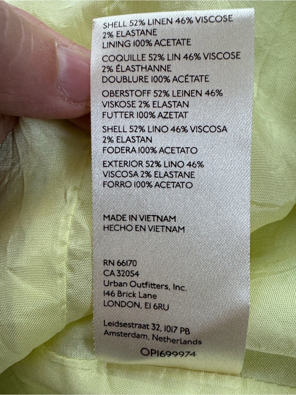 Anthropologie Maeve Linen Blend Oversized Blazer - Picture 12 of 16